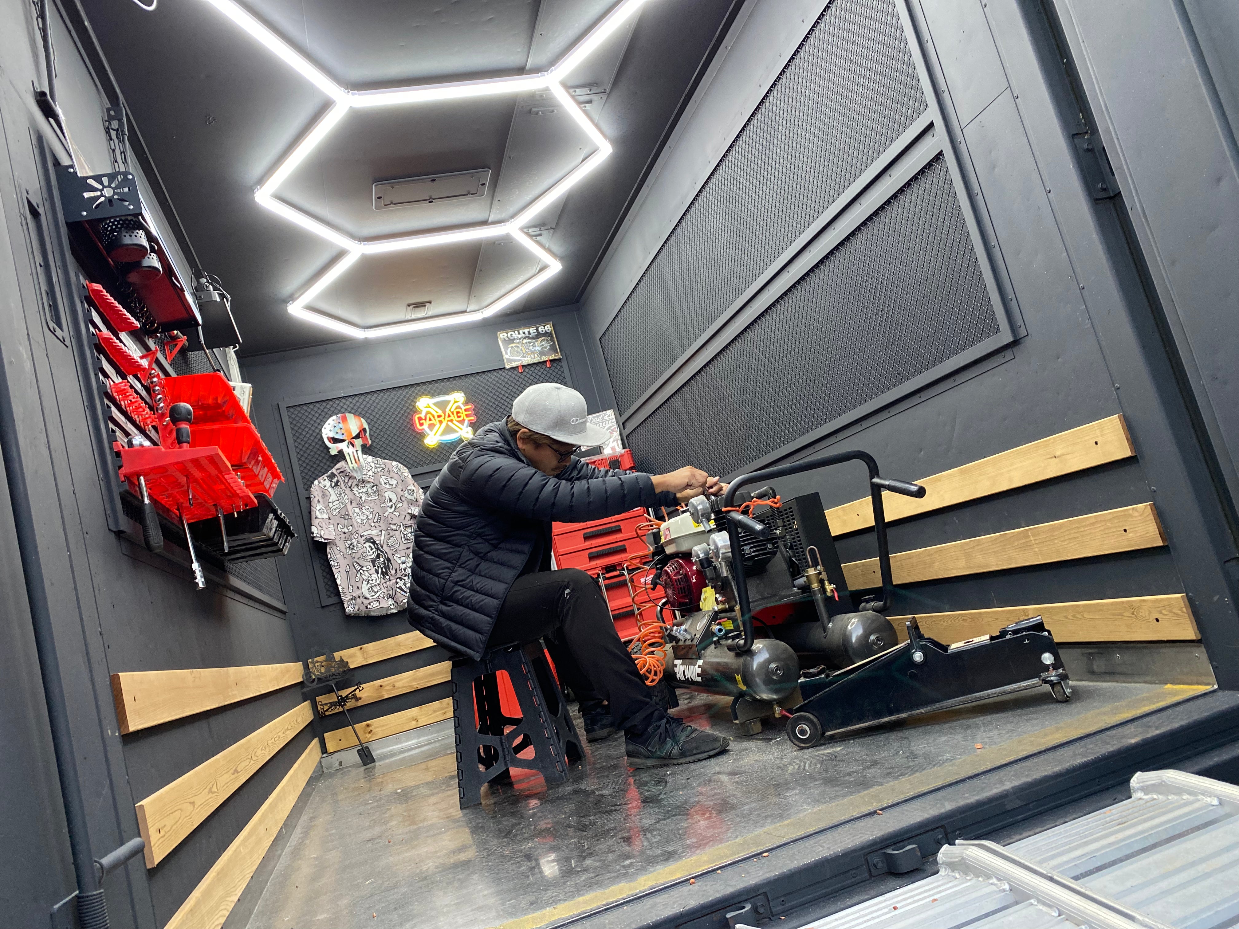 SFチックバイクガレージコンテナ(小サイズベースコンテナ)SOLD OUT