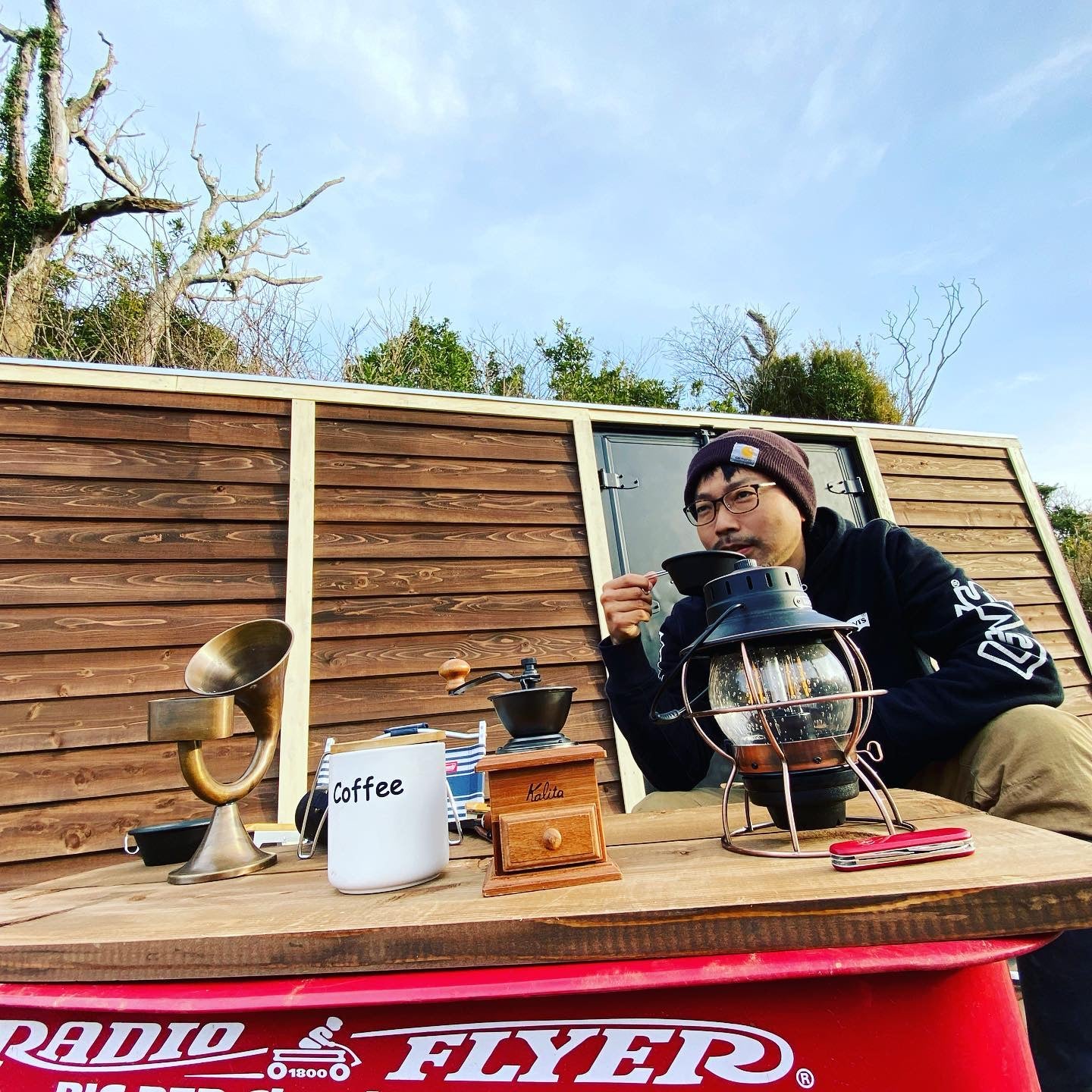 山小屋風コテージ(中サイズベースコンテナ)SOLD OUT